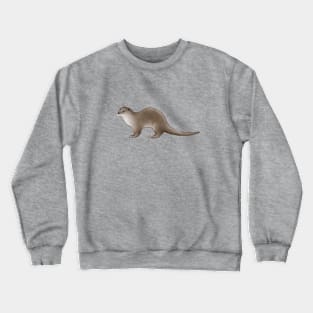 Eurasian Otter Crewneck Sweatshirt
